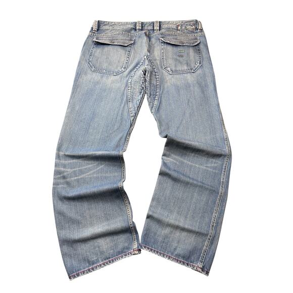 Diesel Industry Denim Jeans Straight Fit Men's Size 38x32 MADE IN ITALY - Picture 2 of 16